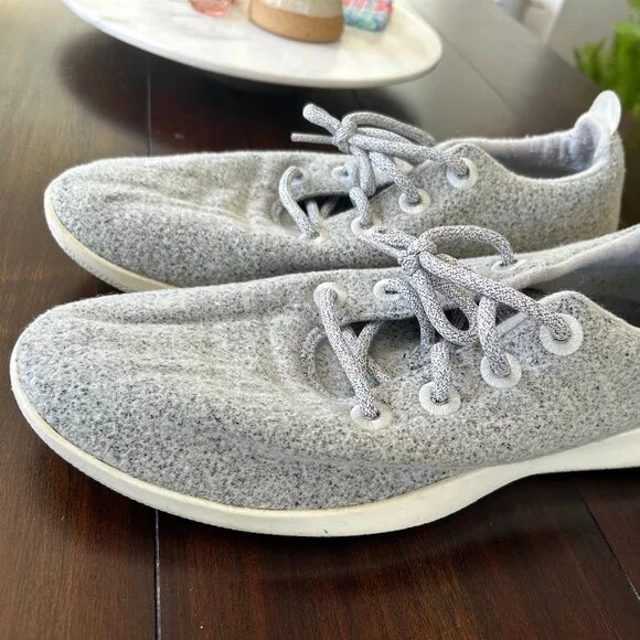 Allbirds | Natural Gray Men\'s Wool Runner Gym Shoes | Size M13 Allbirds Men main image 4